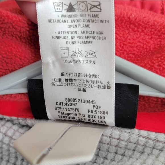 Patagonia Women's Lightweight R4 Jacket in Rust Red Small - Picture 7 of 7
